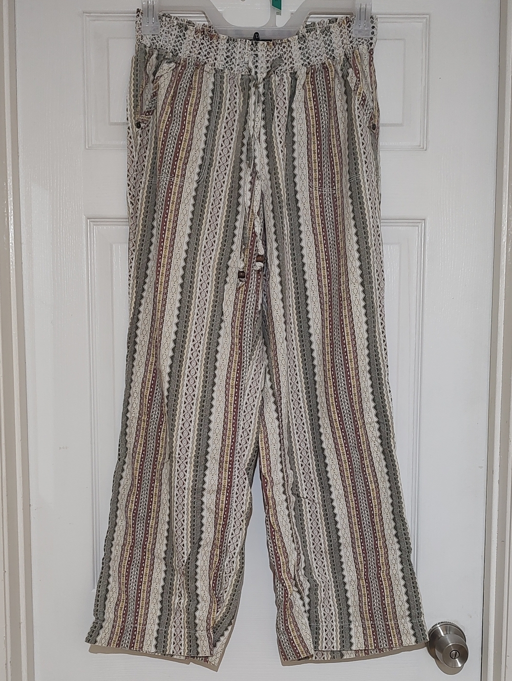 Beau Fawson Striped Wide Leg Pants
